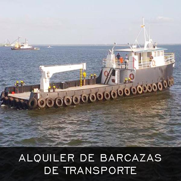 Alquiler de Barcazas de Transporte